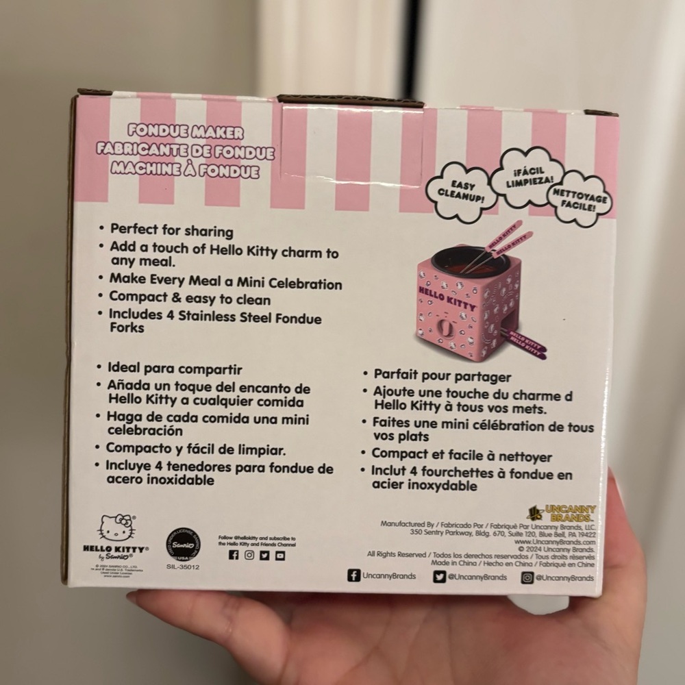 Hello Kitty Pink Fondue Maker - Picture 4 of 6